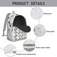 thumbnail image 4 of Waterproof Puppy Backpack with Adorable Dog Print Design, Lightweight and Durable School Bag for Dog Lovers, 4 of 5