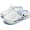 White-blue, variant on Men's Summer Sneakers, Breathable EVA Cloud Clogs with Thick Non-Slip Sole, Lightweight Casual Beach Shoes for Men