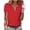 *1-Red, variant on VBVC Women's Golf Print Short Sleeve Collared Shirt,Ladies Quarter Zip Moisture Wicking Top,Summer Quick Dry Athletic Blouse For Women,Green,S-3XL