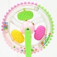 thumbnail image 3 of Plástico Educativo Wheel Sonajeros Bell Baby Toy Zulema Sonajero Educativo Handbell, 3 of 4