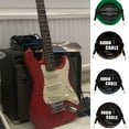 thumbnail image 2 of 6.35mm to 6.35mm Guitar Amplifier Cable Coppers Wire Guitar Amplifier Cable 1/4In Instrument Cable Guitar Keyboard Cable, 2 of 9
