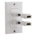 thumbnail image 1 of Cable Showcase Placa de pared HDMI de doble puerto con alivio de tensi, 1 of 2