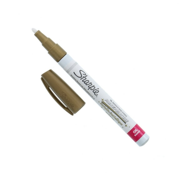 Sharpie® Oil-Based Paint Marker, Fine Point, Gold