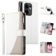 thumbnail image 1 of Funda cartera GANGXUN para OPPO Reno 13F , cuero PU con tarjetero, cremallera, correa de mano, soporte y protección 807°, 1 of 6