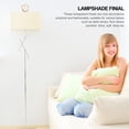 thumbnail image 4 of HONMEET 2Pcs Lamp Nut Lamp Finial Crystal Yellow Home Owners Living Room Accessory, 4 of 8