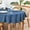 Navy Blue, variant on Faux Linen Small Oval Tablecloth Heavy Duty Wrinkle Resistant Fabric Table Cloths 54 x 72 Inch Navy Blue Farmhouse Rustic Table Cover for Kitchen Dining Indoor Outdoor Tabletop Decoration