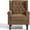 Tufted-Brown, variant on UIXE Wingback Chair Upholstered Armchair Retro High Back Accent Chairs for Living Room, Brown