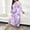 Navy, variant on AZZAKVG Plus Size Casual Sleep Dress Women'S Heart Print Long Sleeve Round Neck Medium Stretch Loose Nightdress