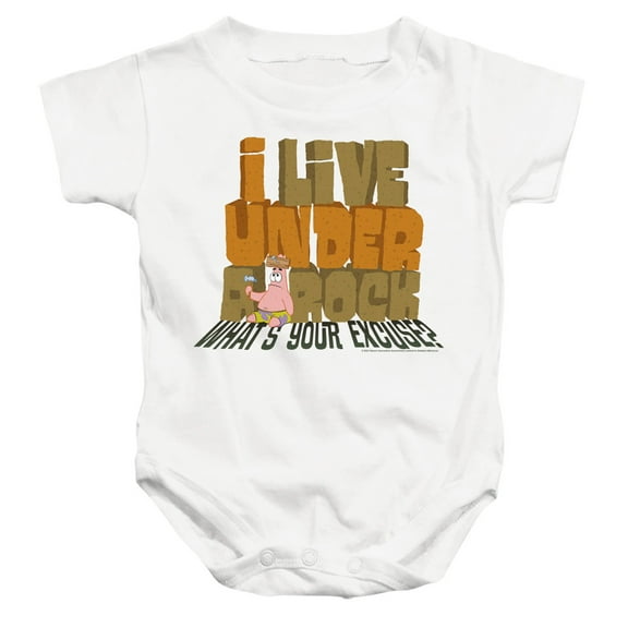 Spongebob What'S Your Excuse? Unisex Infant Snap Suit for Baby