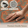 thumbnail image 6 of ODIKA Bathroom Boho Botanical Vine Layout Farmhouse Trellis Vintage for Home Office, Hallway, Laundry Room, Non-Slip Chair-Friendly, 6 of 7