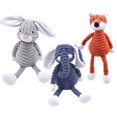 thumbnail image 3 of 33 cm lindo animal de peluche de juguete raya bebé elefante conejo juguetes de peluche suaves niños Toysv, 3 of 4