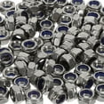 thumbnail image 5 of 100pcs Nut Set Hex Drive Nuts Fasteners 304 Stainless Nuts Replacement Nuts (M 6), 5 of 5