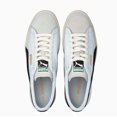 thumbnail image 2 of PU & MA Basket VTG men's shoes 374922 01 white leather, 2 of 6