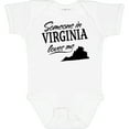thumbnail image 3 of Inktastic Someone in Virginia Loves Me Boys or Girls Baby Bodysuit, 3 of 5
