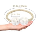 thumbnail image 2 of Gris - Abrazaderas para cortinas, juego de 4 abrazaderas magnéticas para cortinas, accesorios para cortinas y persianas, ideal para decoración del hogar, la oficina y el comedor., 2 of 5