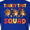 thumbnail image 4 of Inktastic Turkey Trot Squad Thanksgiving Long Sleeve Youth T-Shirt, 4 of 5