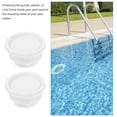 thumbnail image 2 of White 2 Pcs Universal Plug Swimming Pool Rubber Stopper, 2 of 6