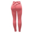 thumbnail image 3 of Tittly Sweatpants Women Yoga Pants No Front Seam High Waisted With Bow Workout Leggings For Women Yoga Pants Workout Leggings for Women Lounge Pants Women Pink M, 3 of 3