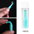 thumbnail image 2 of facefd Soft Hard Contact Lens Remover Insertion Tool Stick Plunger Green 10pcs, 2 of 9