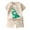 Beige, variant on Glisme Boys Summer Outfits 2 Piece Set Short Sleeve Casual Playwear For Toddlers Comfort Boys Outfits Size 3-4 Years Beige