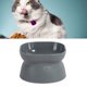 thumbnail image 3 of Cuenco elevado para gatos, cuenco para mascotas con cuello inclinado, cuenco para comida para gatos, confiable y duradero, 3 of 10