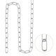 thumbnail image 4 of Proof Coil Chain 1 Meter Zinc Plated Stainless Steel For Hanging, 4 of 5