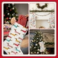 thumbnail image 2 of Zufioo Dachshund Dog Puppy for 18-inch Stitching Christmas Stockings, Suitable for Christmas, Christmas Trees, Indoor and Outdoor Holiday Decorations-Short plush, 2 of 2