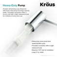 thumbnail image 4 of KRAUS Kitchen Soap and Lotion Dispenser in Chrome, 4 of 6