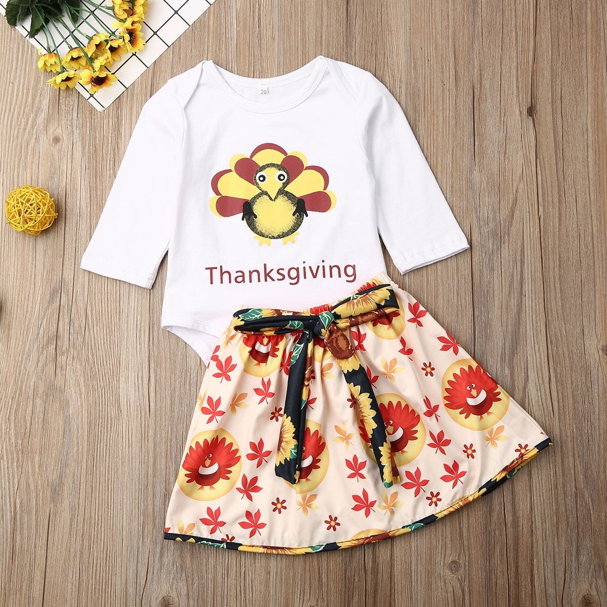 baby girl turkey outfit