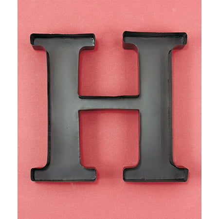 Wine Cork Monogram Letter - Monogram Wine Cork Holder Metal Wall Art Display Letter H Home Decor Accent