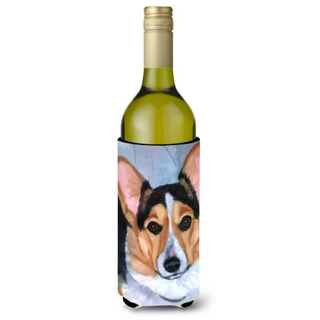 

Carolines Treasures 7369LITERK Pembroke Corgi Seriously Wine Bottle Hugger Wine Bottle multicolor