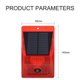 thumbnail image 3 of Inteprter Luz de alarma Solar inalámbrica IP65 Sensor de movimiento lámpara de seguridad para jardín al aire libre para seguridad hogar fábrica jardín Iluminación y accesorios Inteprter HA018998-00, 3 of 5