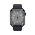 thumbnail image 1 of Restored Apple Watch Gen 8 Series 8 41mm Midnight Aluminum - Midnight Sport Band MNU73LL/A (Refurbished), 1 of 1