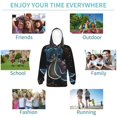 thumbnail image 6 of Youth Cartoon Hoodie Fashion Long Sleeve Kids Pullover Coat Casual Hoody Hooded Sweatshirts for Boys Girls, 6 of 8