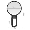 thumbnail image 4 of Magnifying Handhel Mirror Double Sided, 1X 20X Magnification Hand Mirror, Travel Folding HelAdjustable Rotation Pedestal, Portable Small Makeup Mirror, 4 Inch, 4 of 5
