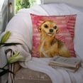 thumbnail image 3 of Carolines Treasures BB9745PW1414 Chihuahua Love Fabric Decorative Pillow  14Hx14W multicolor, 3 of 4