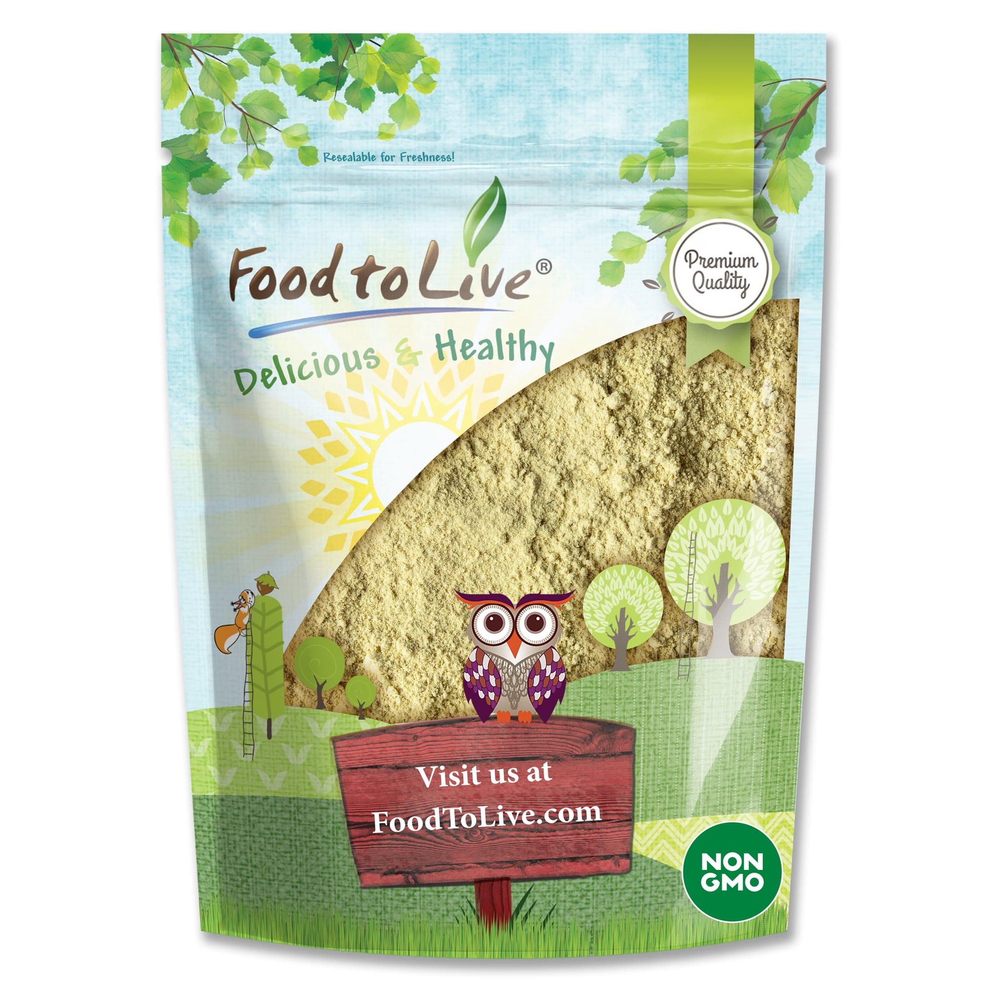 Fenugreek Powder, 0.5 Pounds — Raw, Vegan, Kosher — by Food to Live