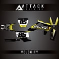 thumbnail image 2 of Attack Graphics Custom Velocity Complete Bike Graphics Kit for Husqvarna TC 125 2019, 2 of 2