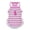 Pink, variant on Shenmeida Dog Shirt Skirt Striped Lace Edge T Shirts Cotton Vest Pleated Dress Puppy Clothes Summer Shirts Cute Tops Soft Pet Apparel for Small Medium Dogs Cats Outfits Costume