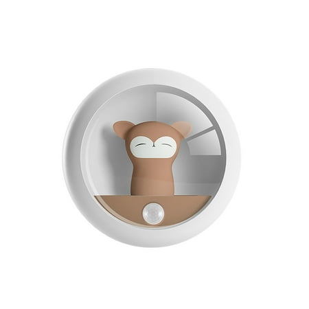 

Creative Human Body Sense Monkey Night Light Cute Favorite Bedroom Atmosphere/night light for kids