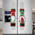 thumbnail image 4 of Fall Decor clear plastic cups Event & Party 2Pcs Refrigerator Door Handle Cover Christmas Gnomes Knob For Cabinets Xmas Fridge Handle Christmas Handle Protector For Kitchen, 4 of 9