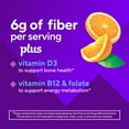 thumbnail image 5 of vitafusion GLP-1 Support Fiber Plus Vitamins D, B12 and Folate Gummy Vitamins, Sugar Free, 90 ct, 5 of 11