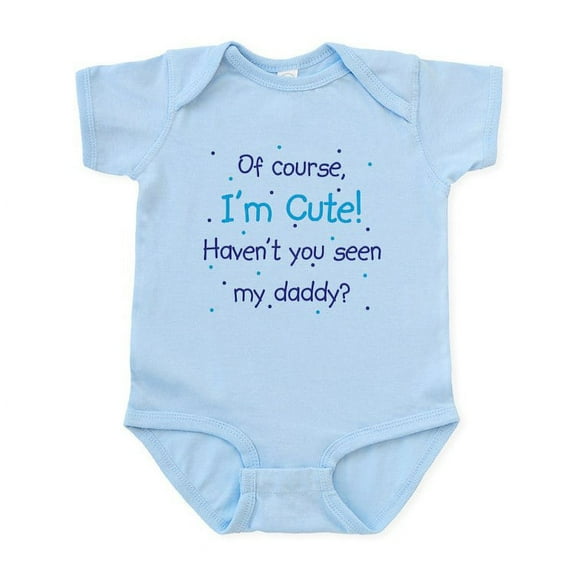 CafePress - Cute Like Daddy Infant Bodysuit - Baby Light Bodysuit, Size Newborn - 24 Months
