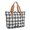 Black and White Checkered Pattern, variant on Black and White Checkered Pattern Large Tote Bag for Women, Polyester Roomy Work Tote with Pockets and Zipper, Durable Gifts Ideas for Mom Wife Friend