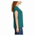 thumbnail image 2 of Jessica Simpson Women's V-Neck Knit Top (Pacific, Medium), 2 of 3