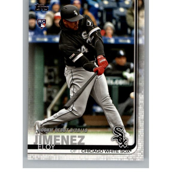 Collectible 2019 Topps Update #US243 Eloy Jimenez RC Rookie Chicago White Sox MLB Baseball Trading Card