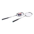 thumbnail image 1 of 2 Player Badminton Rackets Set, Carbon Aluminum Alloy Badminton Racquets Set with 2 Rackets & Storage Bag, Lightweight & Portable, for Beginners Outdoor Backyard Games, 1 of 7