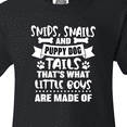 thumbnail image 4 of Inktastic Snips Snails and Puppy Dog Tails That's What Little Boys Youth T-Shirt, 4 of 5