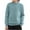 Mint Green, variant on ShomPort Sweaters For Girls Boys Half Turtleneck Pullover Warm Soft Knitwear Long Sleeve Casual Sweater