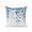 Blue, variant on Outdoor Pillows Waterproof, Blue Eucalyptus Leaves Bedding Throw Pillows with Insert for Couch Sofa Bed, Summer Botanical Weeping 18x18 Inch Pillowcases Decorative Camping Patio Pillow Set of 1